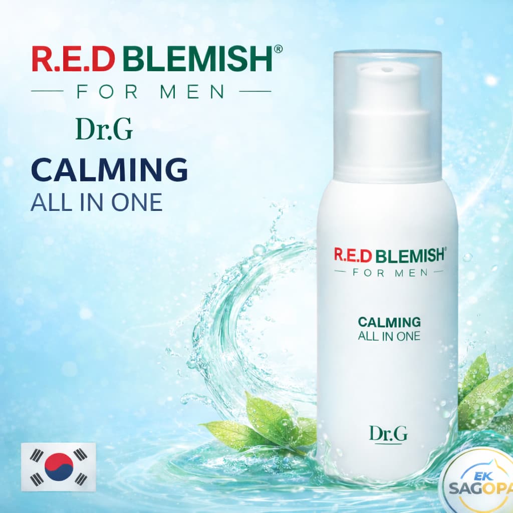 Dr.G Red Blemish Para Homens Espuma De Limpeza Suave 150ml