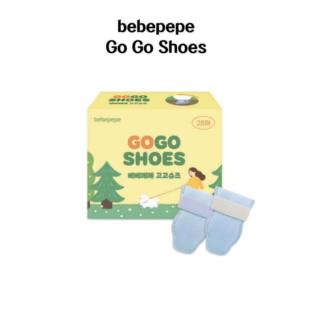Sapatos Bebepe GoGo (28 Folhas) Descartáveis Para Cães Proteção Os Pés , Garantia De Higiene , Antiderrapante , Essencial Sair , Fácil De Usar , Respirável , Revestimento À Prova D'água , Durabilidade