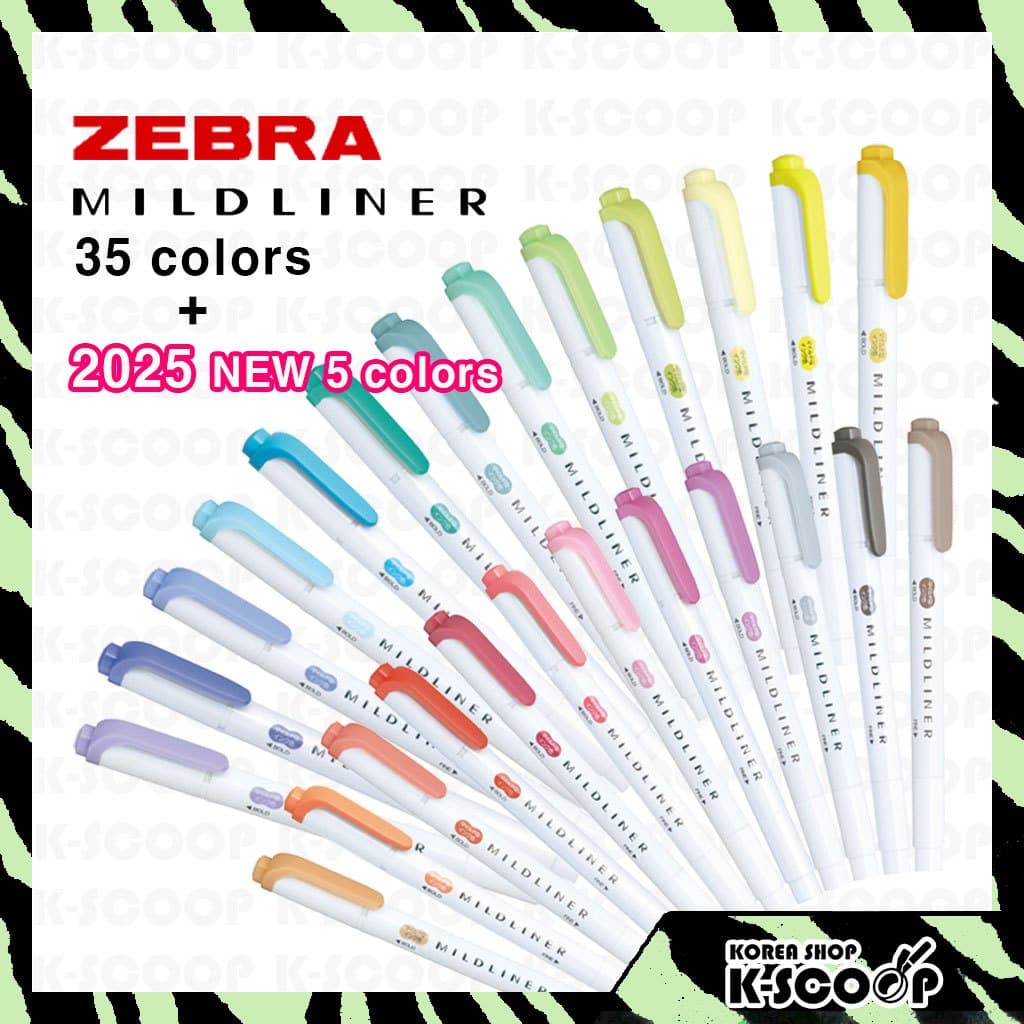 Marcador De Ponta Dupla ZEBRA Mildliner