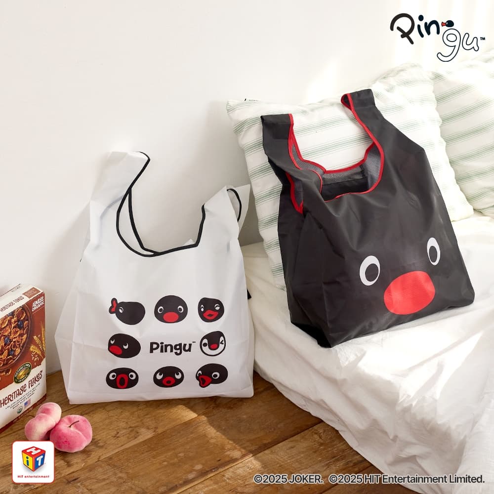 Bolsa De Mercado Pingu & Pinga/2 Designs/Ecológica