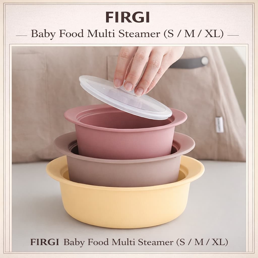 [FIRGI] Multivaporizador De Comida Para Bebê (S/M/XL)