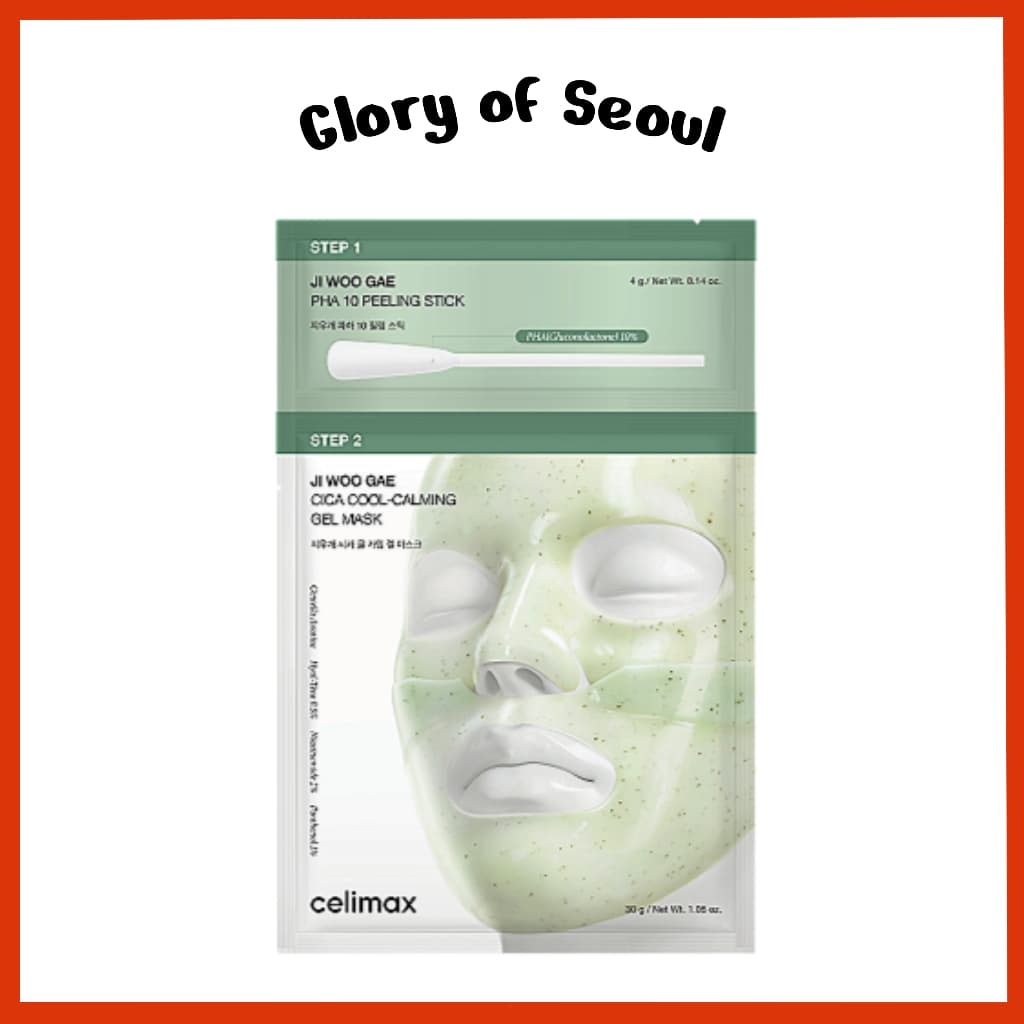 [NEW] CELIMAX Ji Woo Gae Cica Pha Peel 2-Step Gel Mask 2 Options