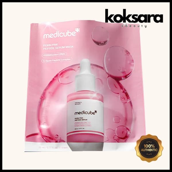 Medicube PDRN Pink Peptide Ampoule Mask 23g 1ea
