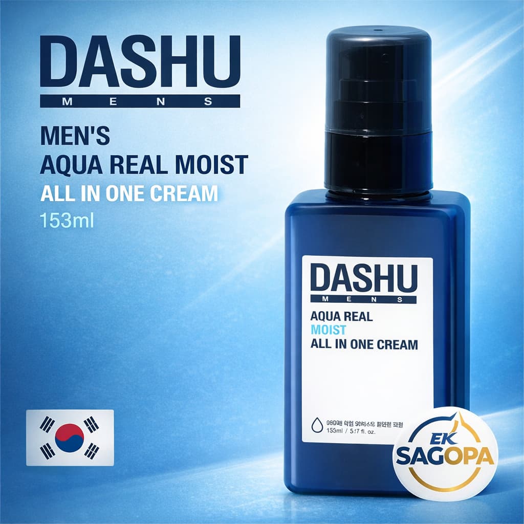 [DASHU] Creme Multifuncional Aqua Real Moist Masculino 153ml , 1 Unidade