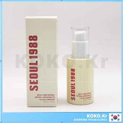K-SECRET SEOUL 1988 Sérum Liposome Retinal (2 %) 30ml Cuidados Com A Pele Coreanos Brindes
