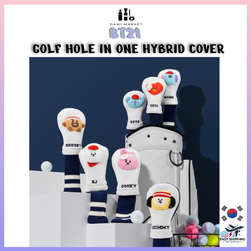 Capa Híbrida Hole-in-One BT21 GOLF – 7 Tipos (Escolha 1)