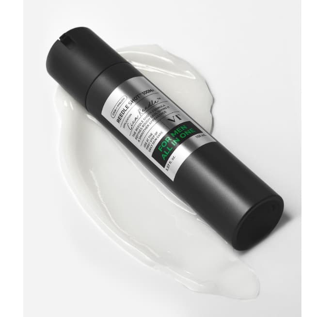 VT Cosmetics Reedle Shot Para Homens Tudo-Em-Um 100 M Plus 150ml | Cuidados Diários Com A Pele