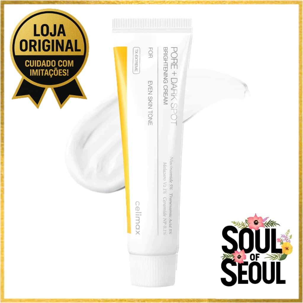 celimax PORE + Creme Iluminador De Manchas Escuras (7ml , 35ml)