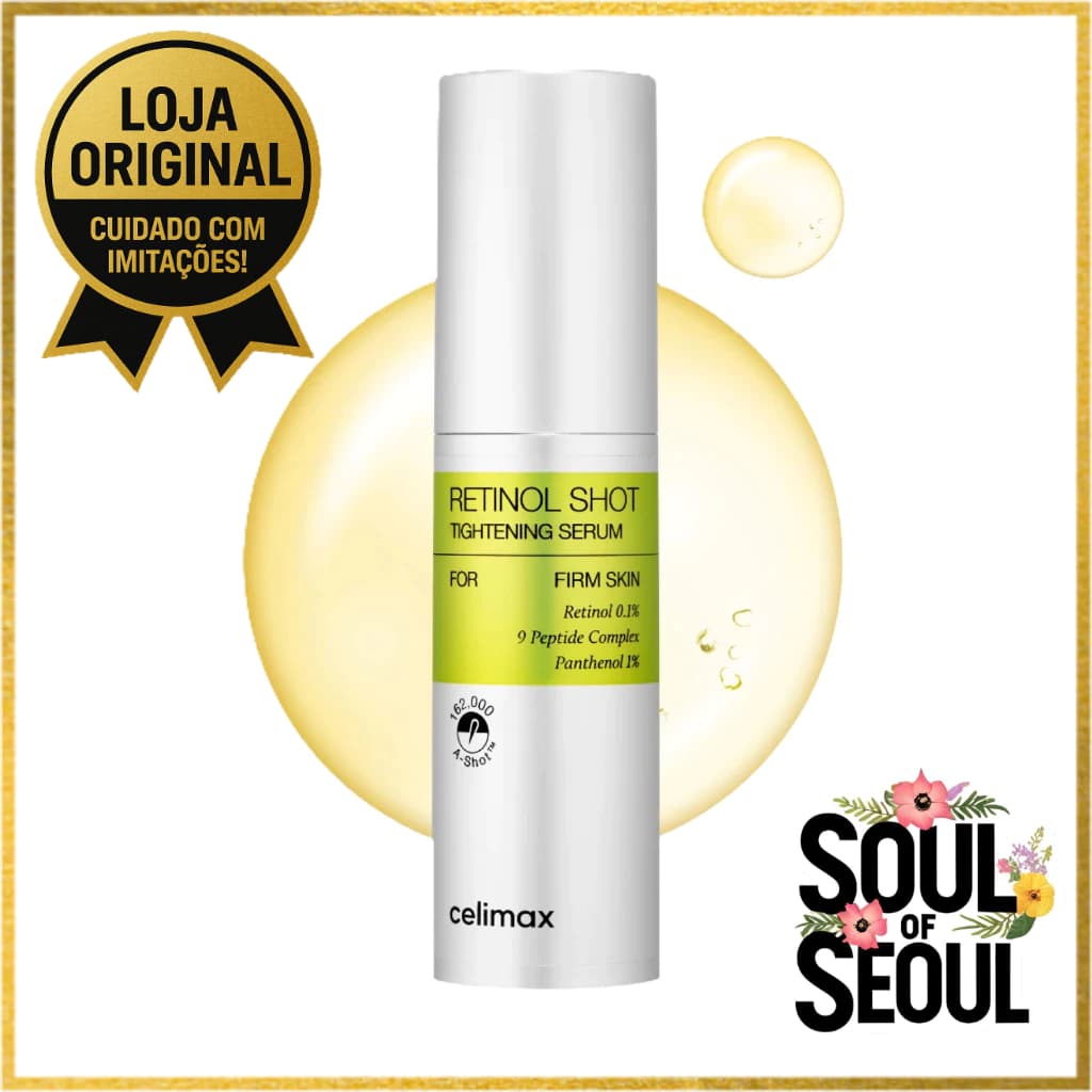 [Celimax] The Vita A Retinol Shot Tightening Serum, 30mL | with Pure Vitamin A Retinol, Peptide, Pore Minimizer