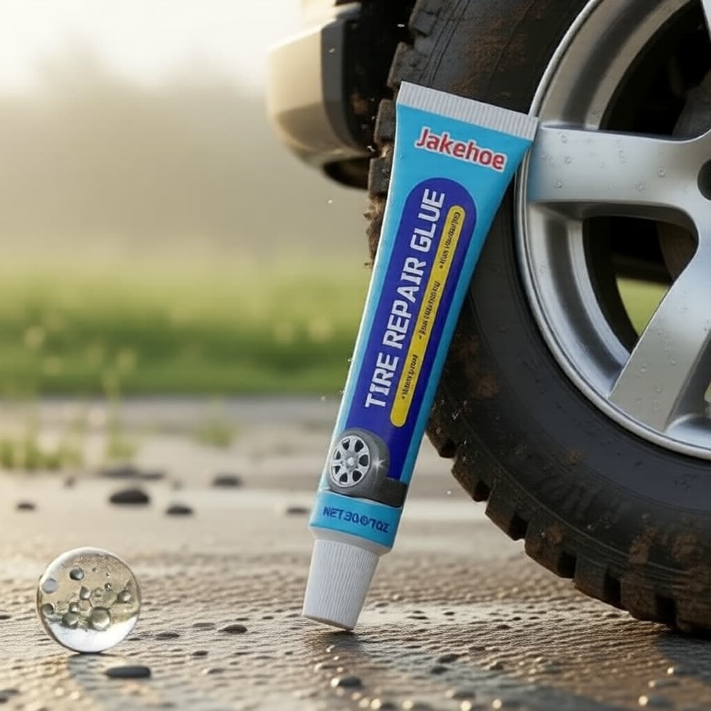  Selante de Pneu 30g com Carbono Preto & Resina Terpeno para Reparo Flexível e Forte