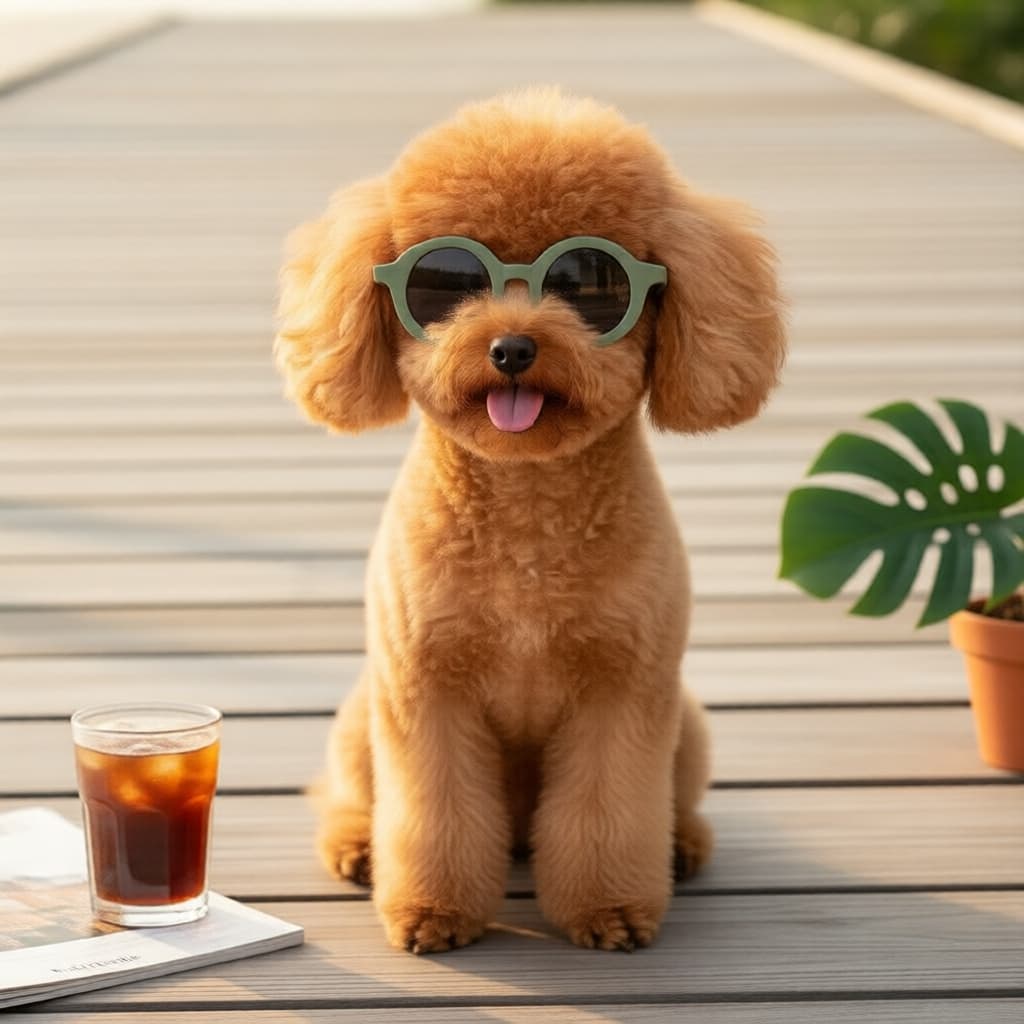  Óculos de Sol para Animais de Estimação, Tendência Hip-Hop, Bloqueio de Raios UV