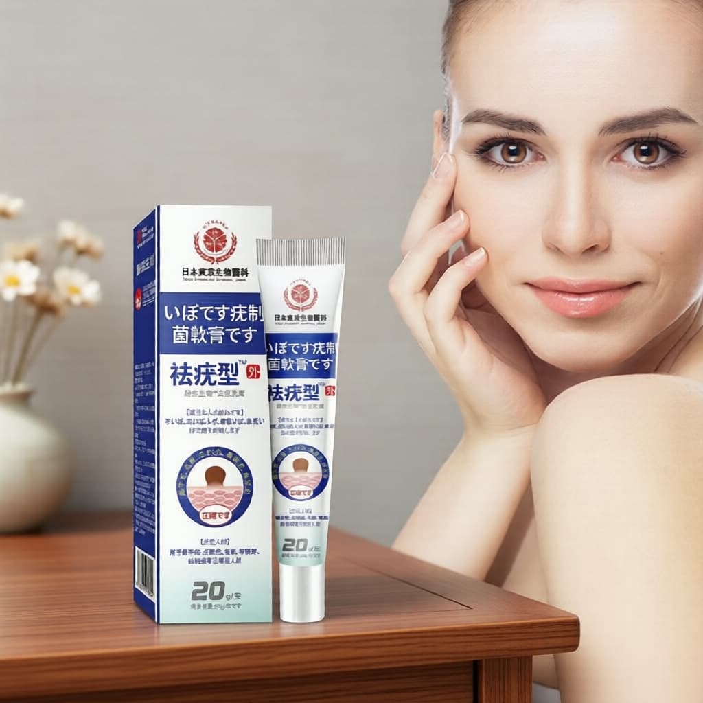  Creme Removedor de Verrugas Japonês Original 20g | Ação Rápida para Verrugas Filiformes, Calos e Pápulas