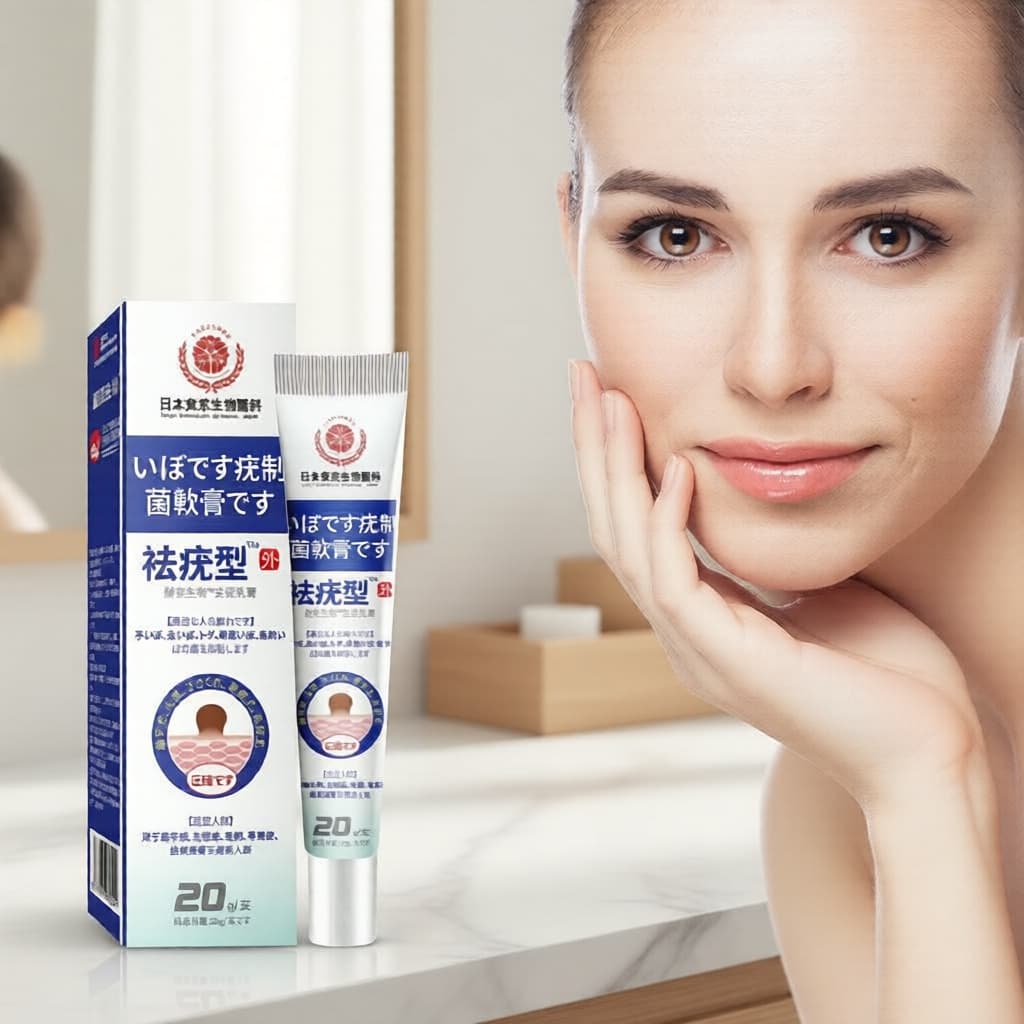  Pomada japonesa original para remoção de verrugas 20g | Creme para verrugas filiformes, calos e verrugas planas | À