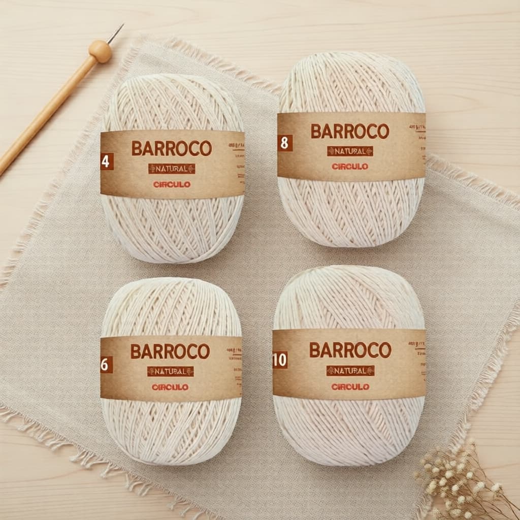  Fio de lã natural não tingida de 400 g para tricô à mão