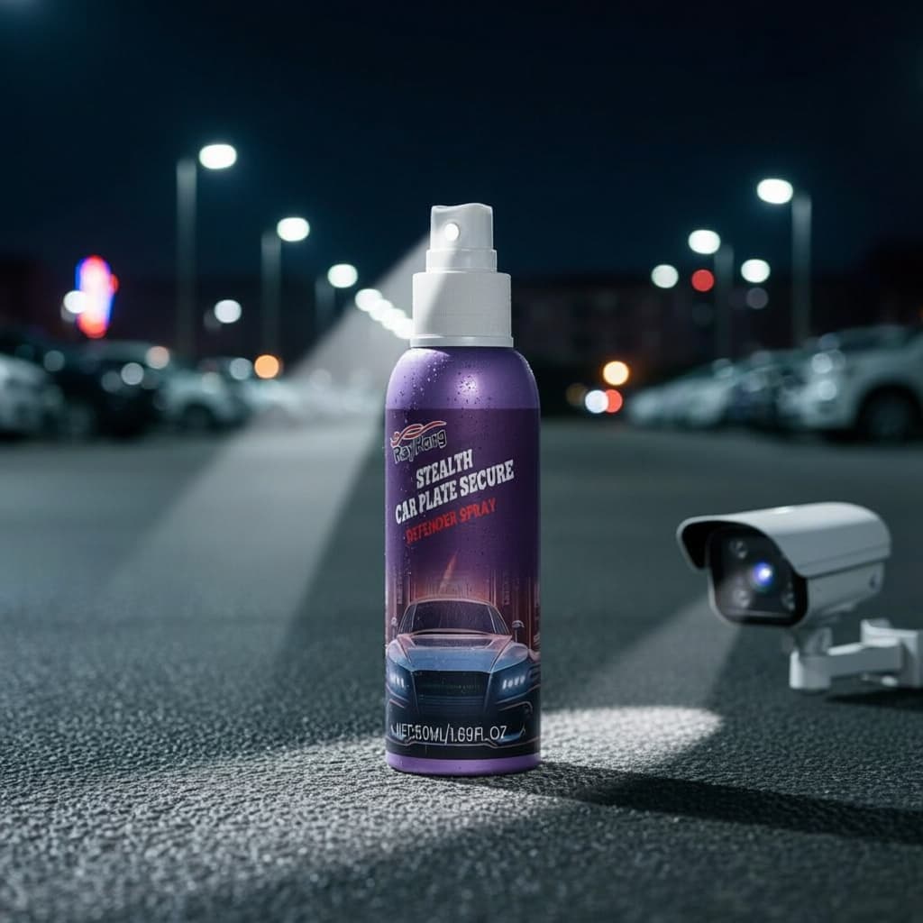  Rayhong Spray Invisível para Placas de Licença de Veículos, 50ml, Efeito Duradouro