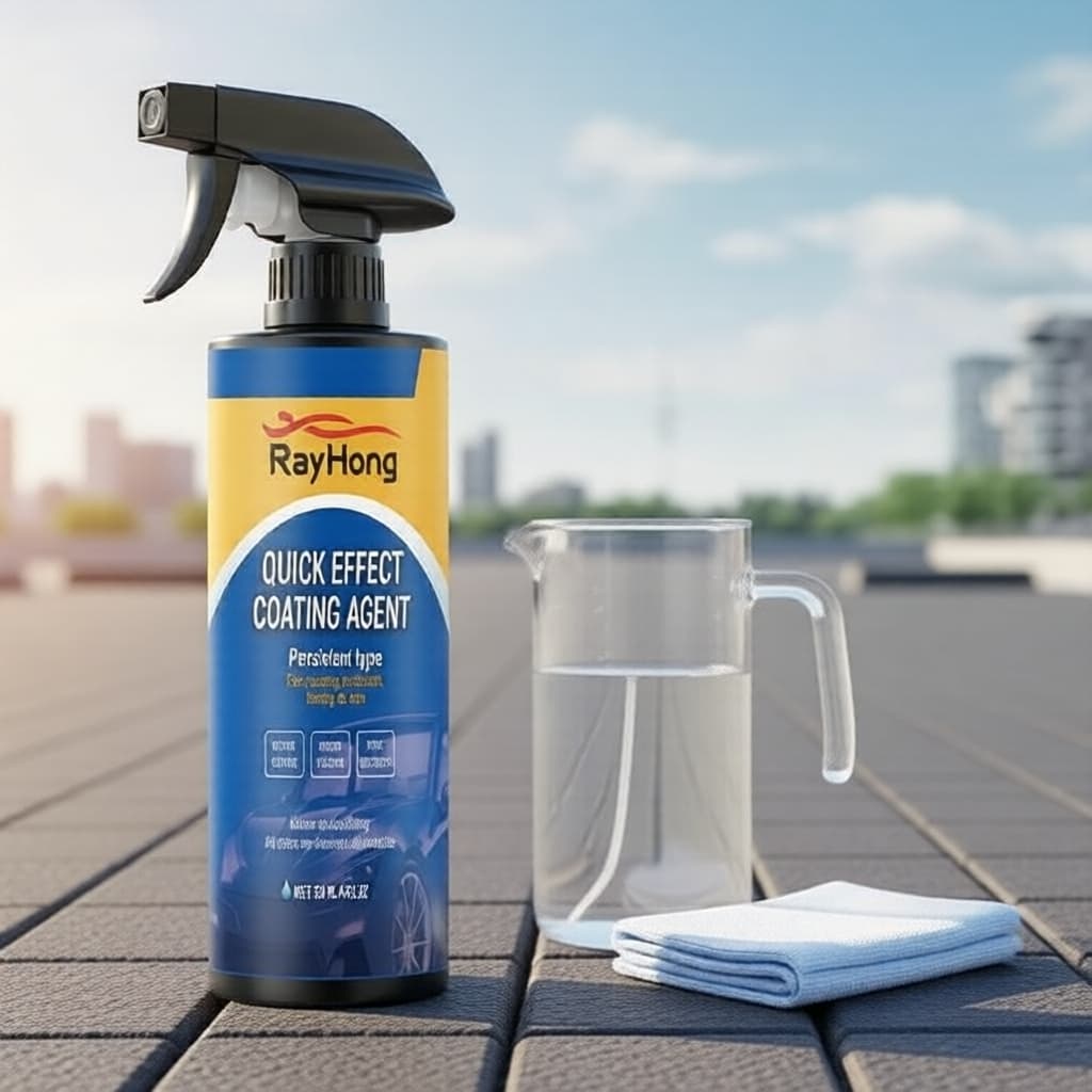  Spray de Revestimento de Sílica para Carro 120ml – Brilho Hidrofóbico & Proteção Duradoura