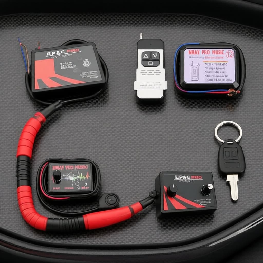  NHAY 3pro 12-24V 25 Sons Buzina de Ar Digital para Motocicleta com Controle