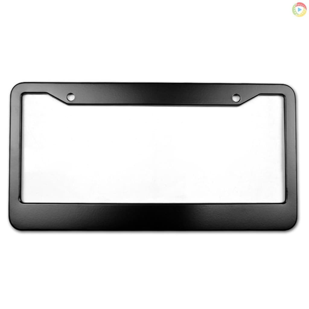 Quadros De Matrícula Em Liga De Alumínio Com 2 Furos Quadro De Placa De Carro 12.2 * 6.29 * 1.18 Polegadas Para Veículos