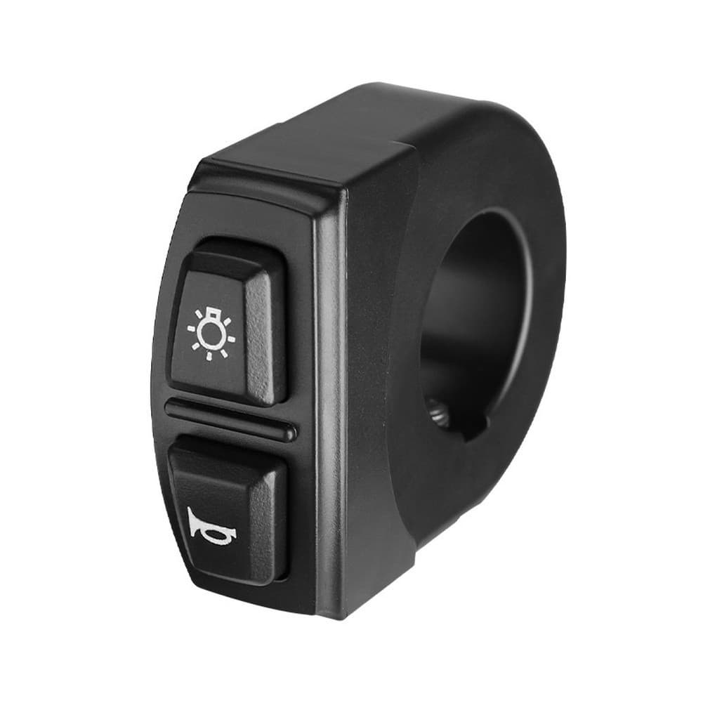⭐ Envio Rápido Motocicleta SwitchHeadlights Turn Signal Botão Liga/Desliga Para Guiador De 22Mm