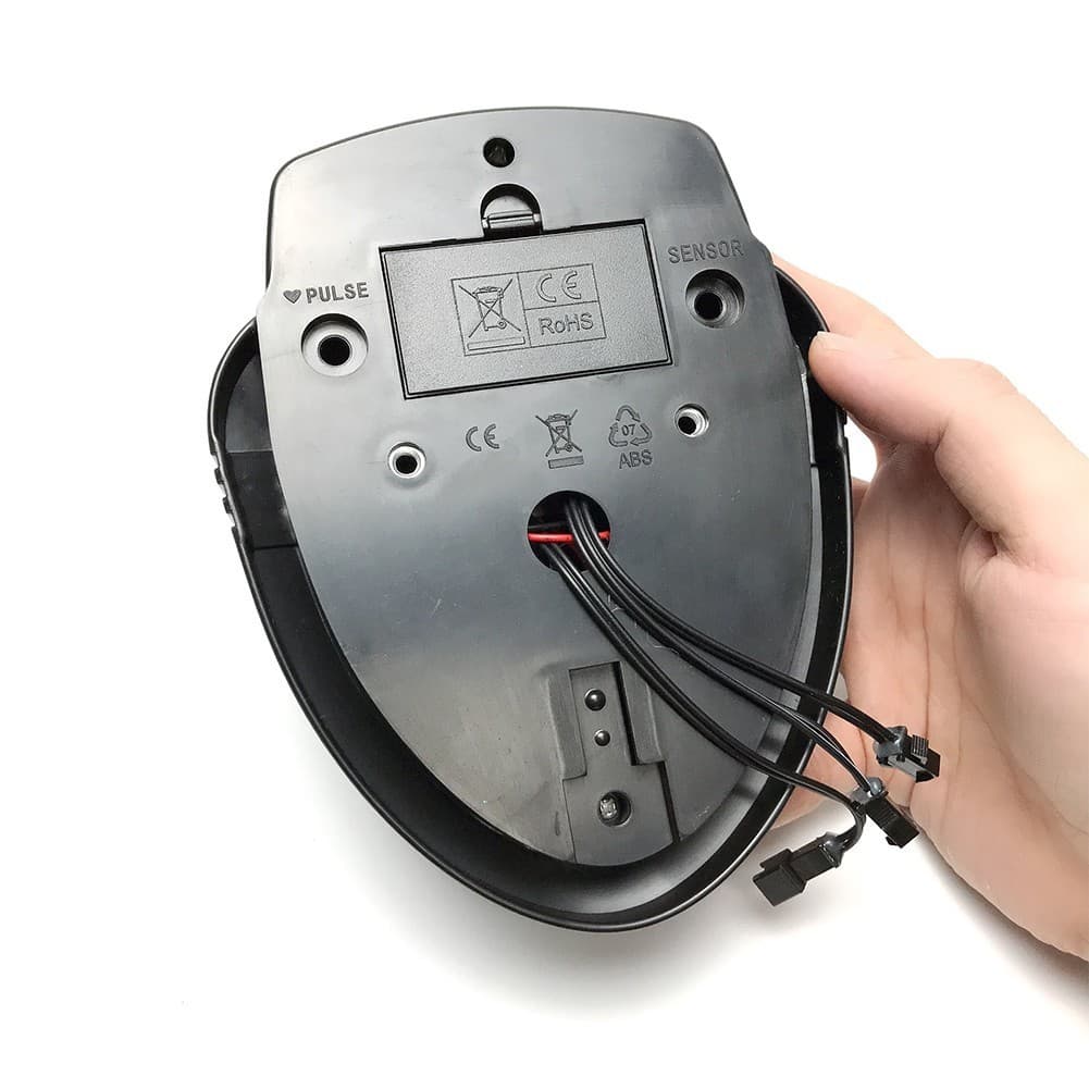 [FD] Monitor De Bicicleta Ergométrica Velocímetro LCD Tela Estacionária De Frequência Cardíaca