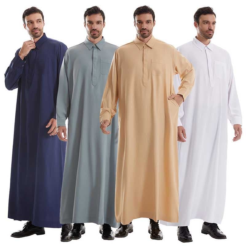 Robe Masculino Do Oriente Médio Thobe Árabe Saudita