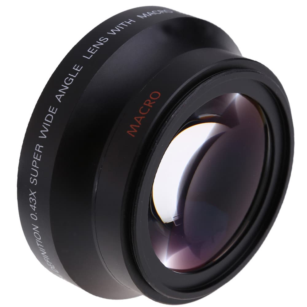 [Onlylover] Lente Grande Angular Digital De Alta Definição 0.45-SuPer De 67 Mm Com Óptica Macro Japonesa Para Lata