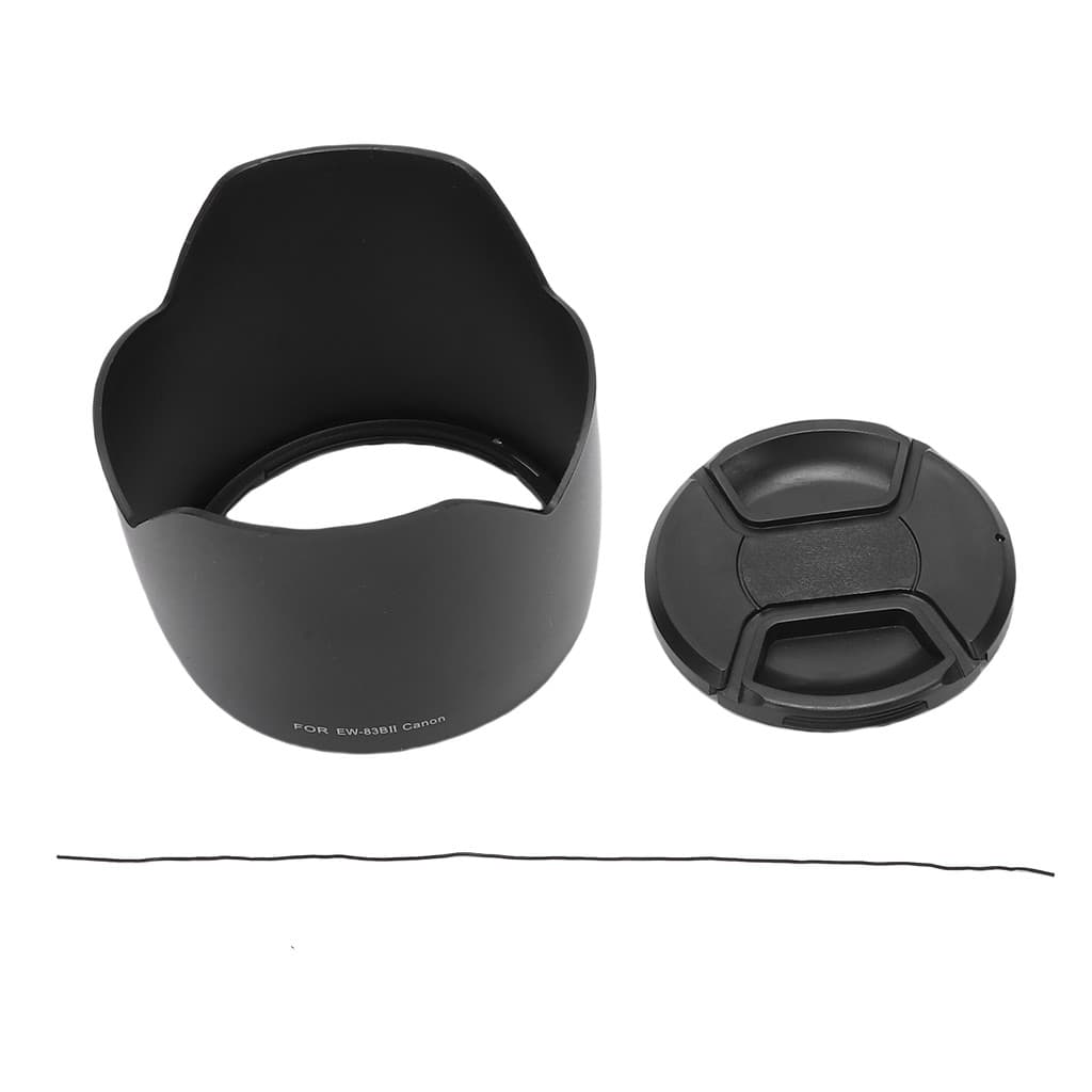 [Onlylover] Capa De Lente Para EF 28 A 70mm F/2.8 L USM ABS EW 83BII Sombra De Câmera Com Tampa De 77 Mm