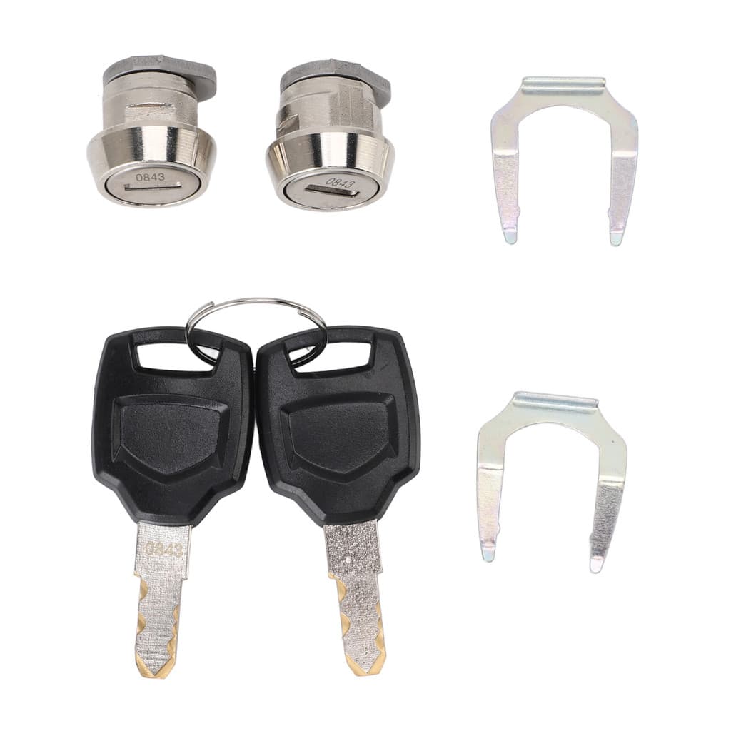 [Doch-Envio Rápido] Plugue E Chaves Do Núcleo Cilindro De Bloqueio Da Caixa Superior Motocicleta Para 25L 32L 36L 40L 45