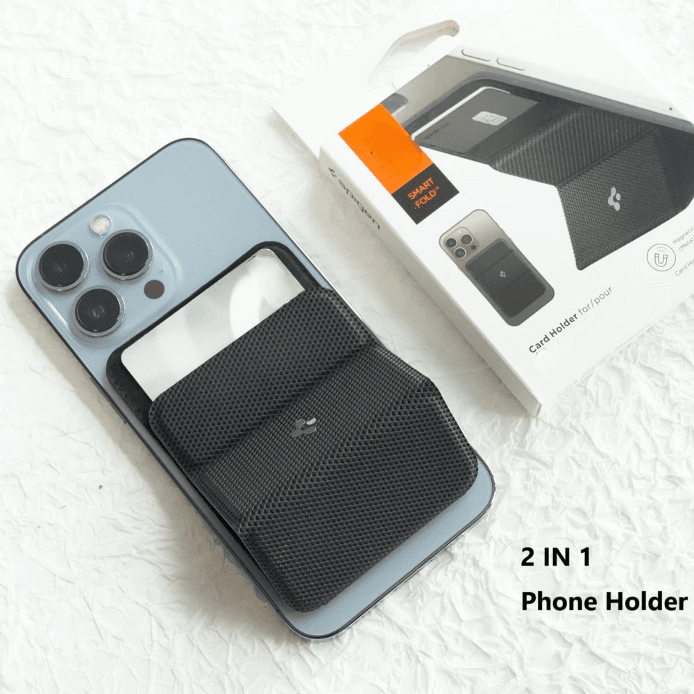 Pop Socket Suporte Magnético Para Telefone Com Soquete Dobrável 2 Em 1 Função De Carteira