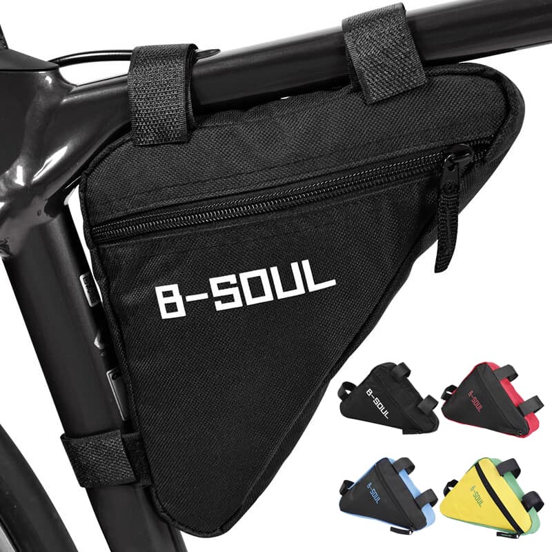Bolsa Triangular De Bicicleta À Prova D'água , Armazenamento De Estrutura Ultraleve Para De Montanha