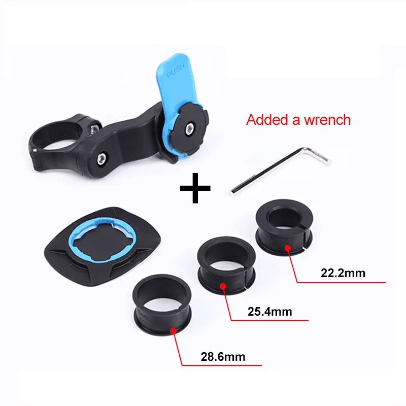 Montagem Original Do Guiador Da Motocicleta Quad Lock-Compatível Com Kit De Suporte Telefone , Inclui 3 Ferramentas De