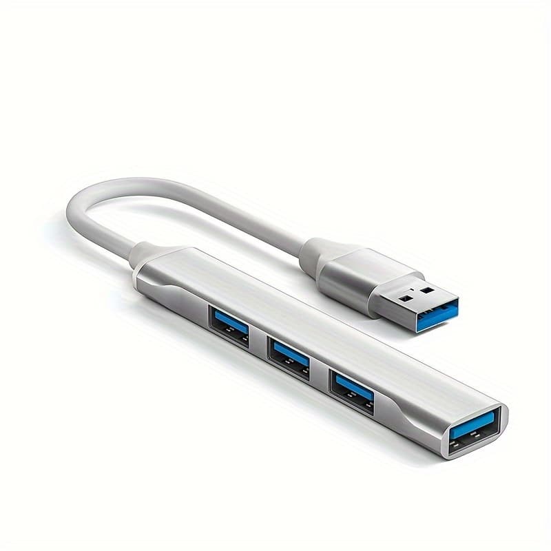 Tipo c Para 4 Portas Usb HUB Divisor De Carregador Adaptador USB3.0 De Alta Velocidade Laptop