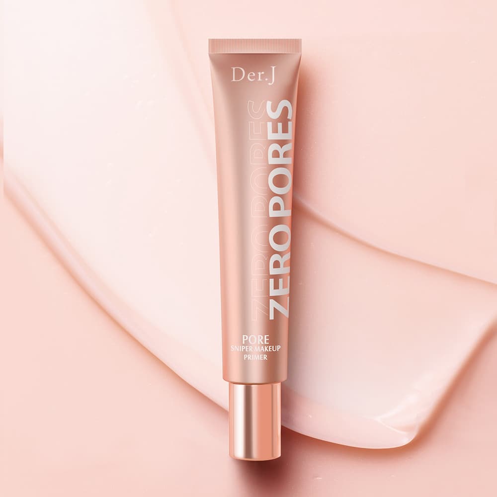 Der.J Zero Pore Soft Focus Primer de maquiagem, creme Base líquida, produtos para cuidados com a pele, corretivo ilumina