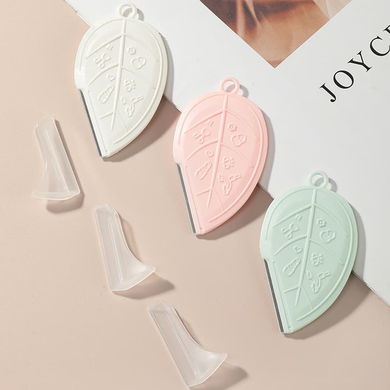 Conjunto De 3 Peças Para Cuidados Com Sobrancelhas Femininas , Tesoura Aparar Pente , Aparador , Barbeador E Pinça