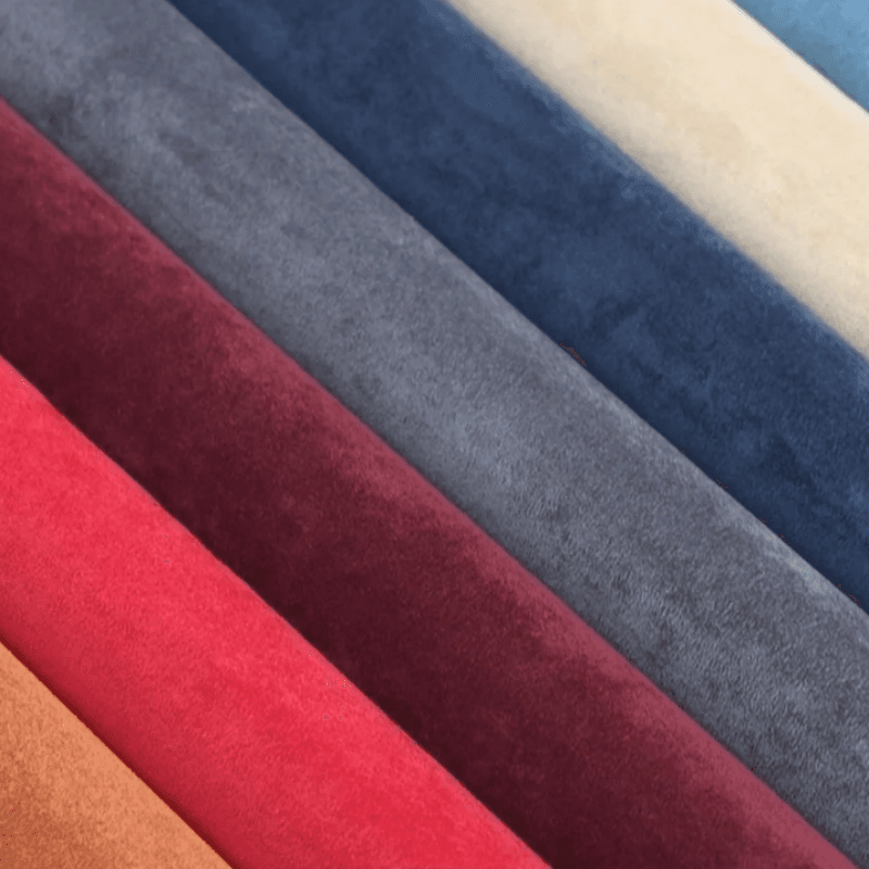 Folha De Tecido De Camurça Autoadesiva (9.84 " x 23.62 ")-Couro PU De Veludo Falso Para Caixa De Joias DIY , Decoração D