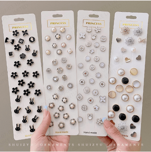 Top 30 Peças De Broches De Pérola Para Mulheres , Acessórios De Alfinetes De Suéter De Metal Da Moda