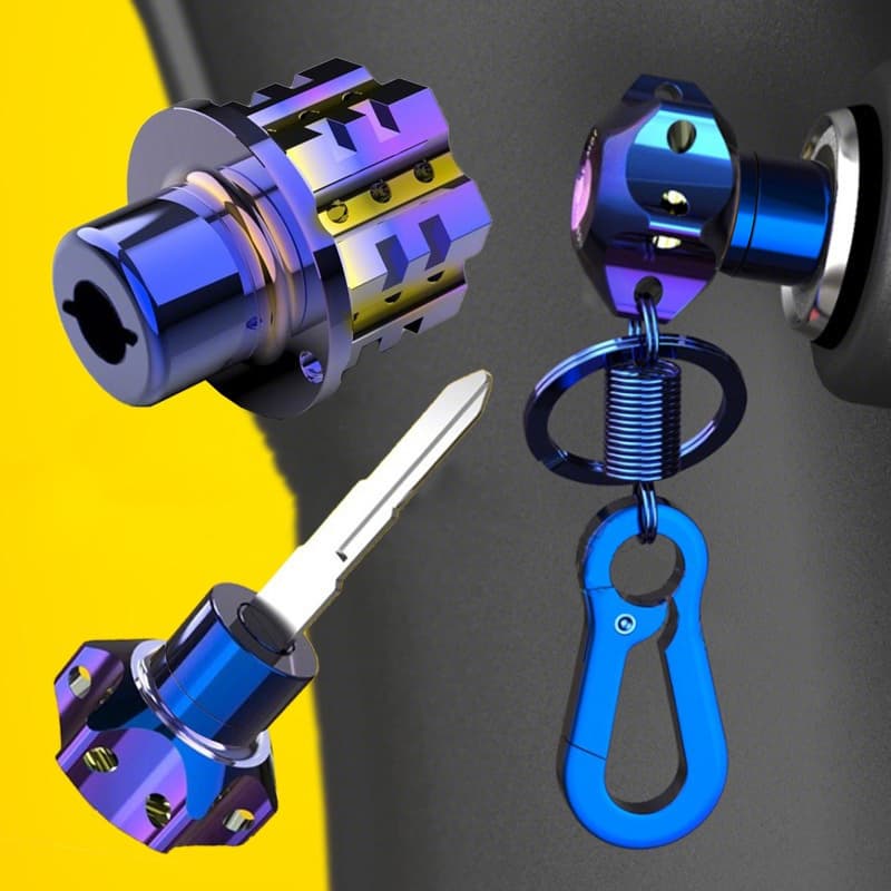 Capa Universal Para Chave De Motocicleta , Chaveiros Decorativos Cabeça De