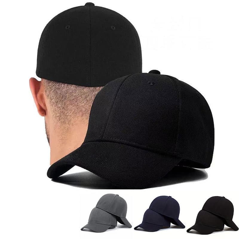 Boné De Beisebol Respirável Unissex Chapéu De Proteção Solar De Cor Sólida Para Viagens Ao Ar Livre