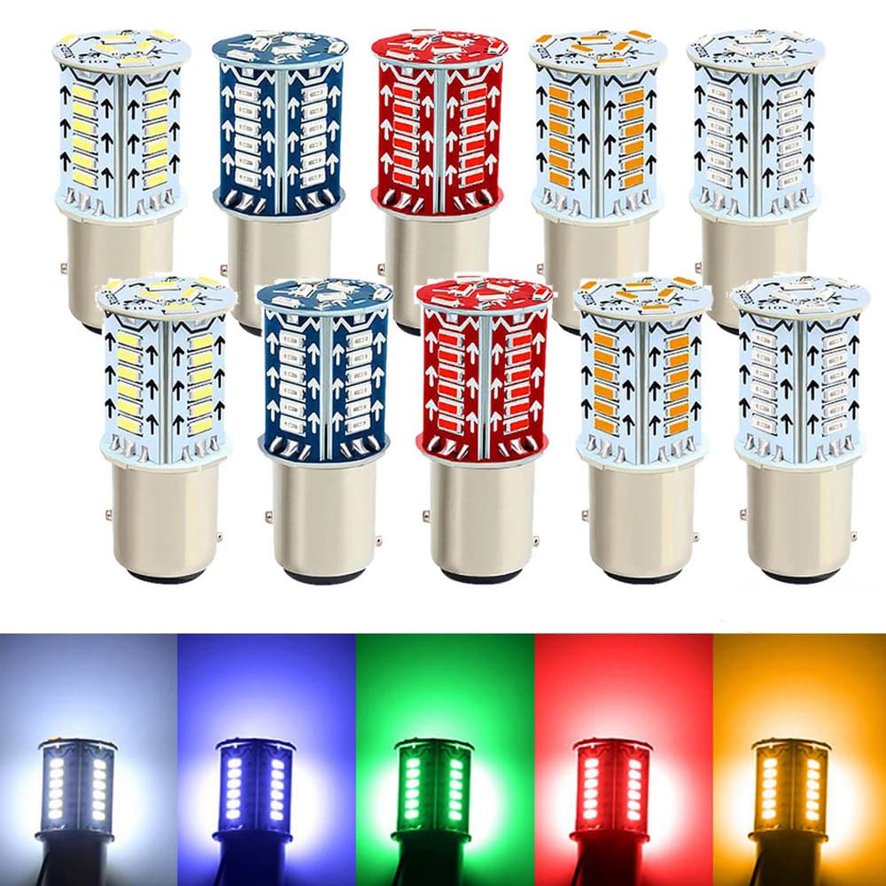 1 Pcs LED Luz De Freio Estroboscópica DRL Invertendo Estacionamento Lâmpada Traseira Auto Motocicleta DC12V