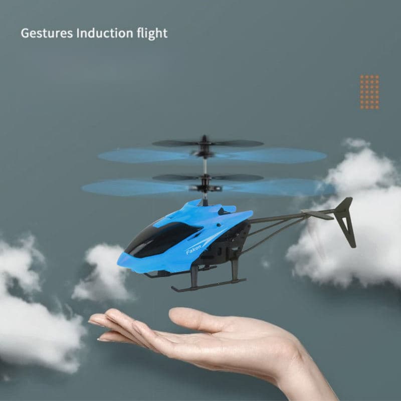 Helicóptero De Controle Remoto Por Indução Brinquedos Elétricos Infantis