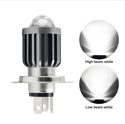 Lâmpada LED Para Motocicleta BA20D CSP-Feixe Alto/Baixo Ultrabrilhante E De Neblina Veículos Elétricos De 12V