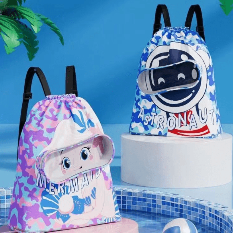 Saco De Natação Infantil Seco Molhado Separação À Prova Dwaterproof Água Armazenamento Bagpack Esportes Portátil Dos Des