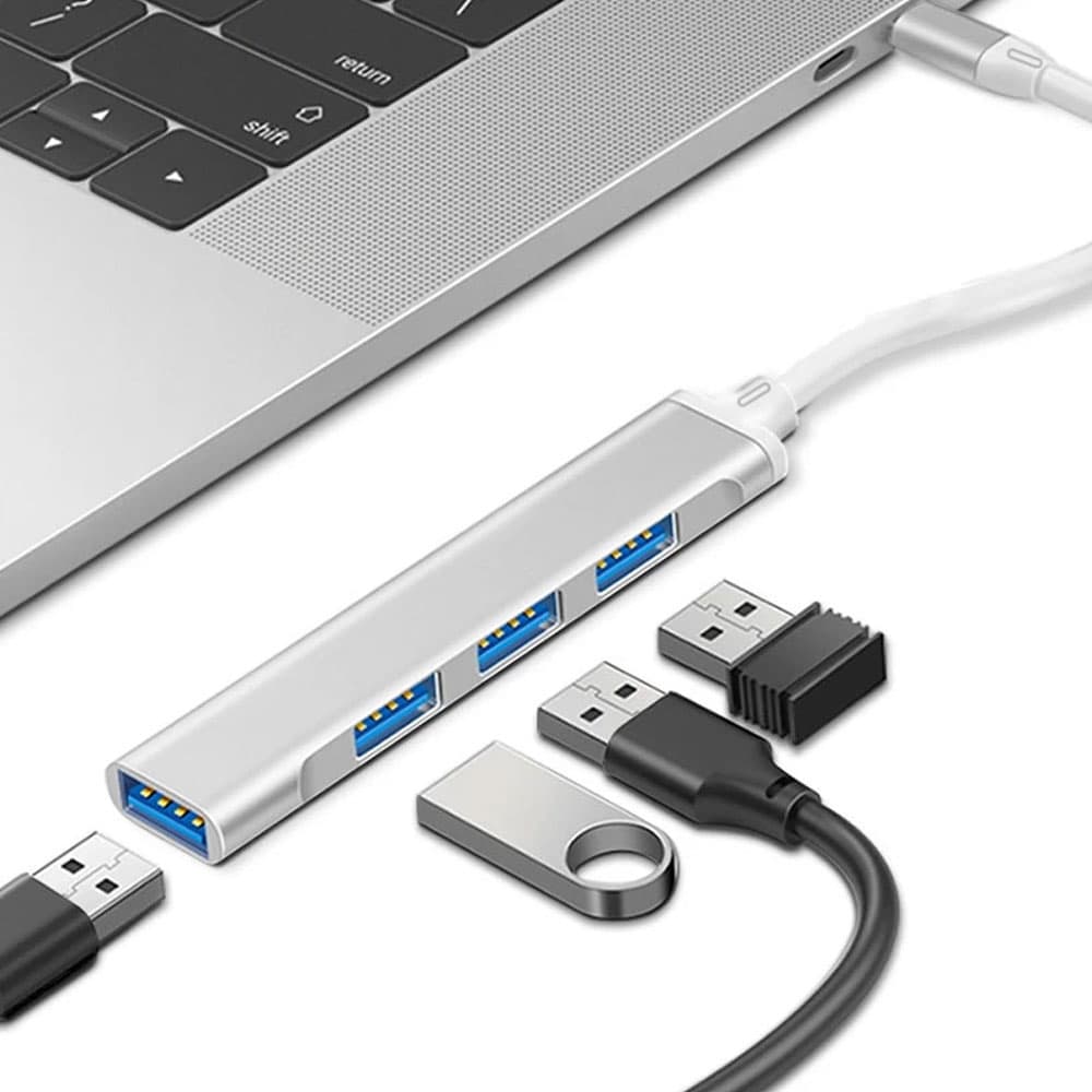 hub De Porta Usb vga Para Tipo c 3.1 4 Adaptador Multi Divisor OTG Acessórios