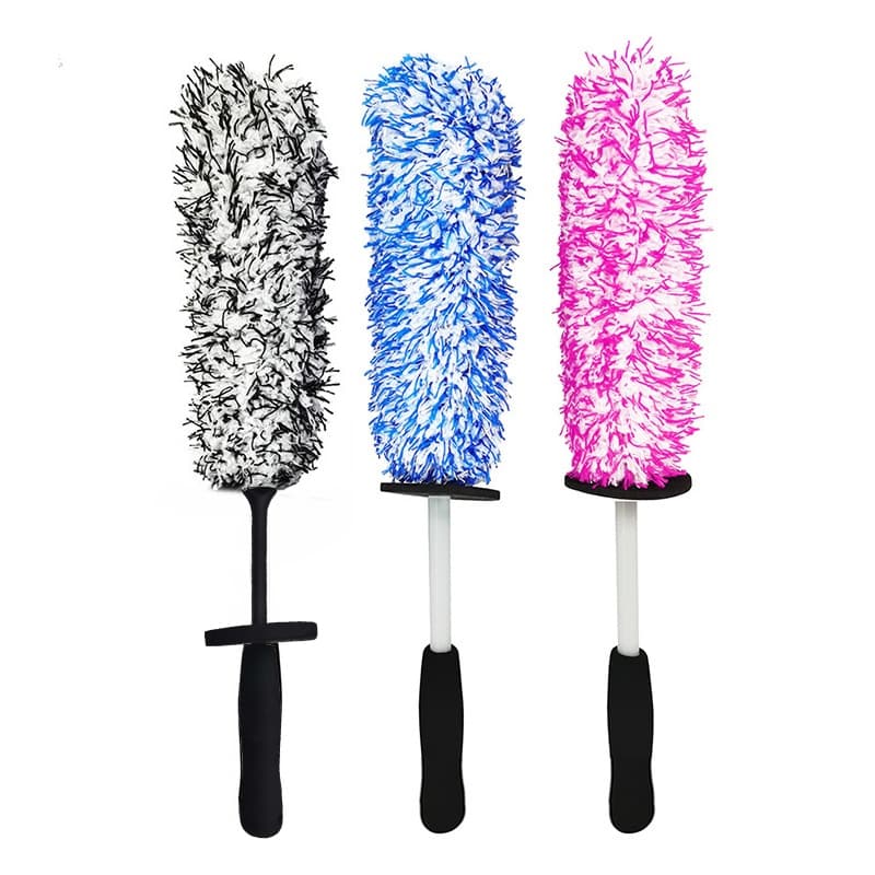  Escova de Limpeza de Pneus de Carro, Escova Automática para Aro de Roda, Escova para Cubo de Roda, Limpador, Coletor de