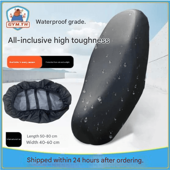 Capa De Assento De Motocicleta De Couro PU-Protetora À Prova De Chuva Para Durabilidade Aprimorada