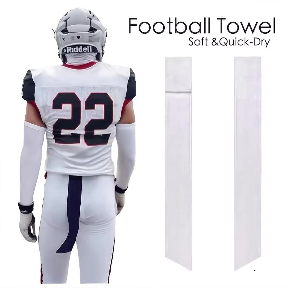  Toalha de futebol para streamer | Toalha esportiva de secagem rápida para mãos e equipamentos, tecido leve absorvente
