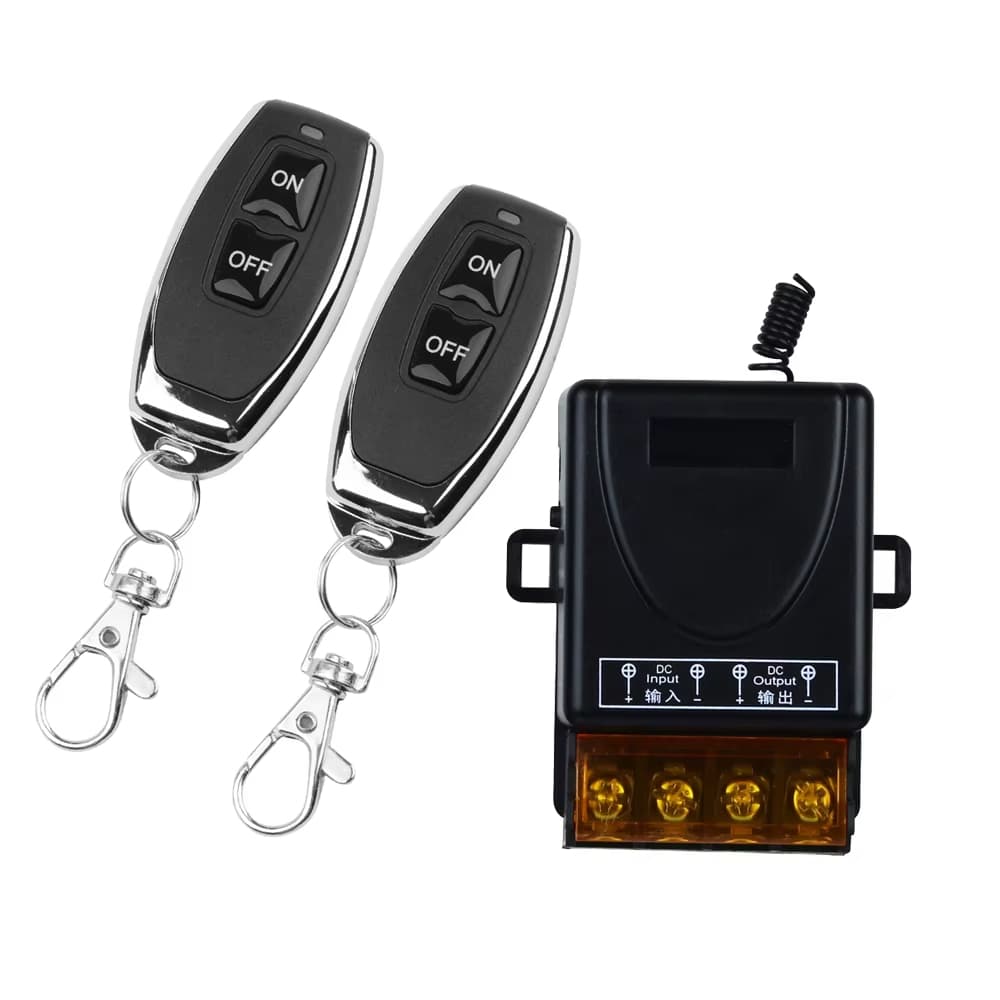Interruptor Sem Fio RF 433Mhz AC 110V 220V 30A Receptor De Aparelho Elétrico De Relé De Alta Corrente Para Motor De Port
