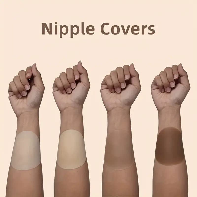 2 Unidades De Capas De Silicone Para Mamilos 8 Cm/10-Tecnologia Líquida Sem Adesivo | Resíduos Látex E Reutilizáveis