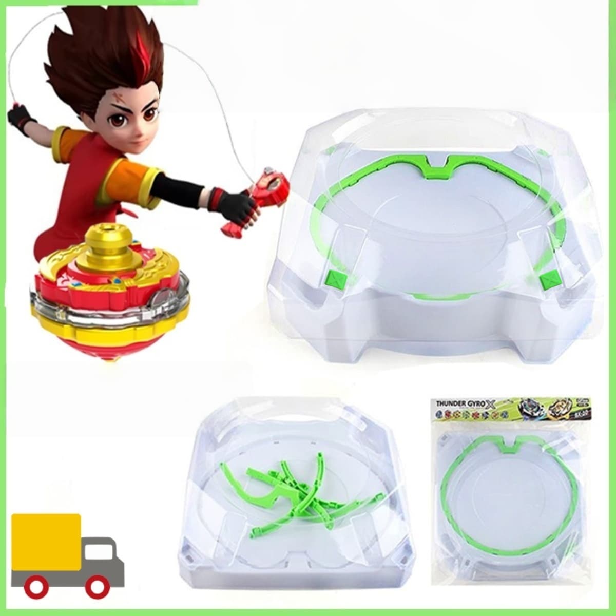 BX-10 Gyro Disk Battle Stadium Combat Arena Com Telhado Brinquedo De Tabuleiro De Xadrez Infantil Campo De Batalha Para 