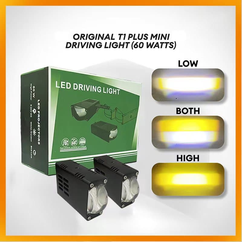 MINI LED De Alta Potência Para Carro SOPT Luz De Condução Acessórios Universais De